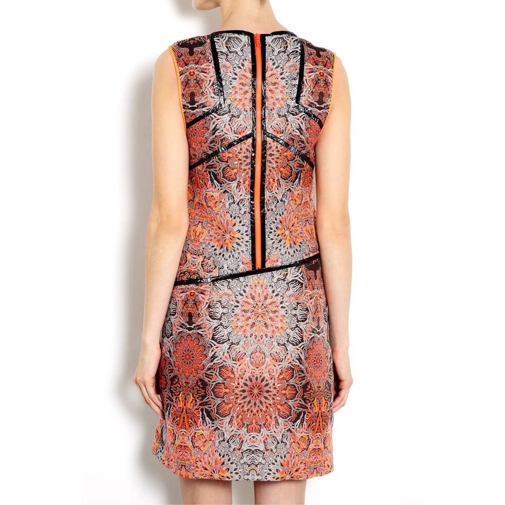 Helmut Lang Asymmetrical Medallion Runway Dress - image 3